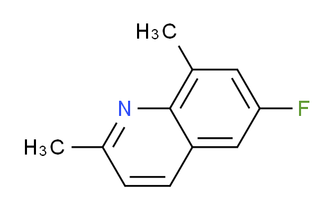 CAS No. 1412258-20-8, 6-Fluoro-2,8-dimethylquinoline