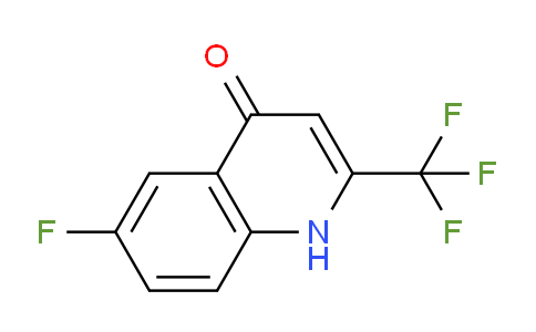 CAS No. 587885-83-4, 6-Fluoro-2-(trifluoromethyl)quinolin-4(1H)-one