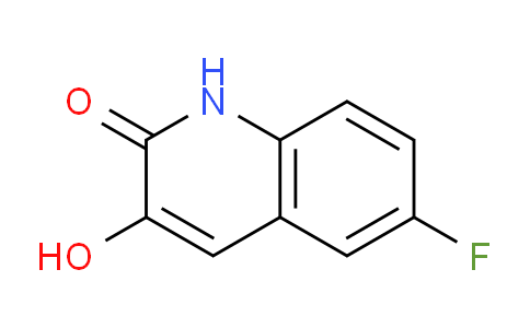 CAS No. 177944-69-3, 6-Fluoro-3-hydroxyquinolin-2(1H)-one