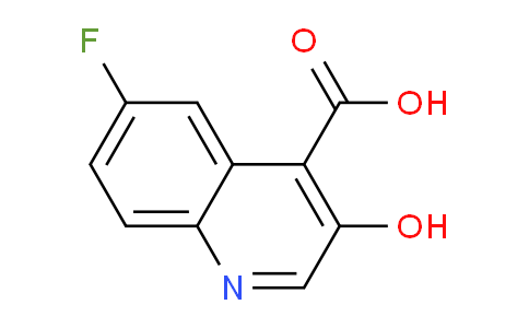 CAS No. 1167056-89-4, 6-Fluoro-3-hydroxyquinoline-4-carboxylic acid