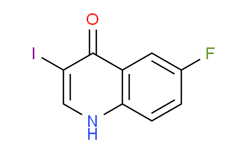 CAS No. 1330752-82-3, 6-Fluoro-3-iodoquinolin-4(1H)-one