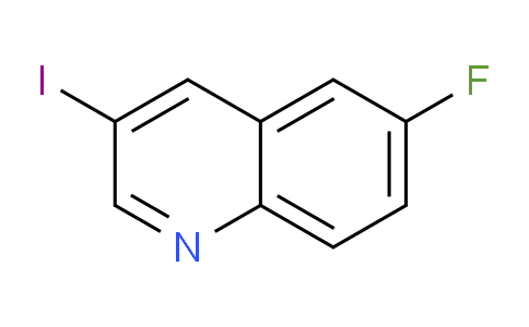 CAS No. 1802820-04-7, 6-Fluoro-3-iodoquinoline