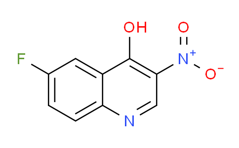 CAS No. 628284-75-3, 6-Fluoro-3-nitroquinolin-4-ol