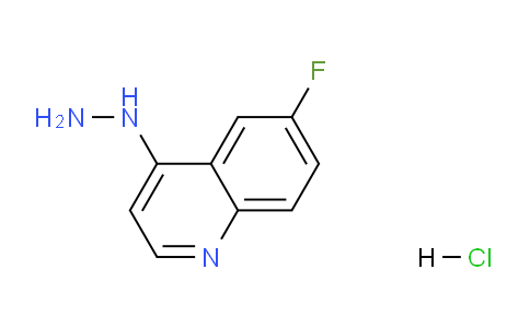 CAS No. 1172049-64-7, 6-Fluoro-4-hydrazinylquinoline hydrochloride