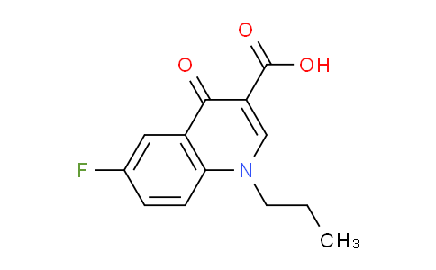 CAS No. 70032-17-6, 6-Fluoro-4-oxo-1-propyl-1,4-dihydroquinoline-3-carboxylic acid