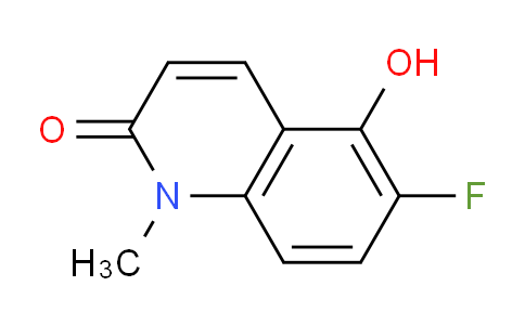 CAS No. 1420790-66-4, 6-Fluoro-5-hydroxy-1-methylquinolin-2(1H)-one