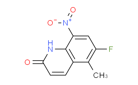 CAS No. 1420791-68-9, 6-Fluoro-5-methyl-8-nitroquinolin-2(1H)-one