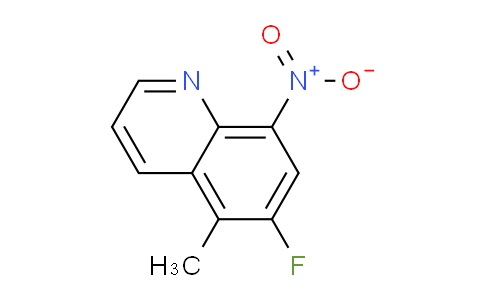 CAS No. 1420794-01-9, 6-Fluoro-5-methyl-8-nitroquinoline