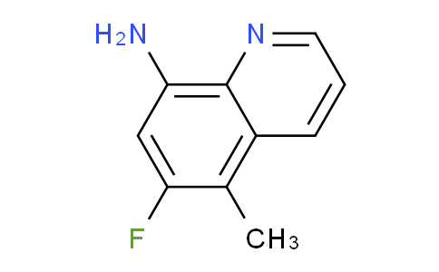 CAS No. 1420793-06-1, 6-Fluoro-5-methylquinolin-8-amine