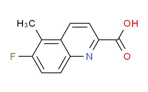 CAS No. 1420794-36-0, 6-Fluoro-5-methylquinoline-2-carboxylic acid