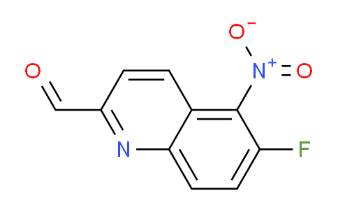 CAS No. 1420793-51-6, 6-Fluoro-5-nitroquinoline-2-carbaldehyde