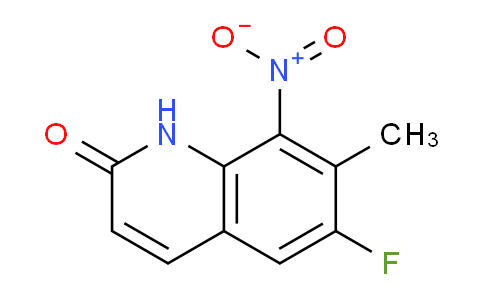 CAS No. 1420791-36-1, 6-Fluoro-7-methyl-8-nitroquinolin-2(1H)-one