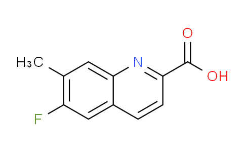 CAS No. 1420789-86-1, 6-Fluoro-7-methylquinoline-2-carboxylic acid