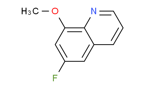 CAS No. 887769-92-8, 6-Fluoro-8-methoxyquinoline