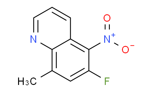 CAS No. 1420793-15-2, 6-Fluoro-8-methyl-5-nitroquinoline