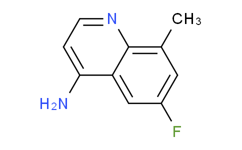 CAS No. 1247102-12-0, 6-Fluoro-8-methylquinolin-4-amine