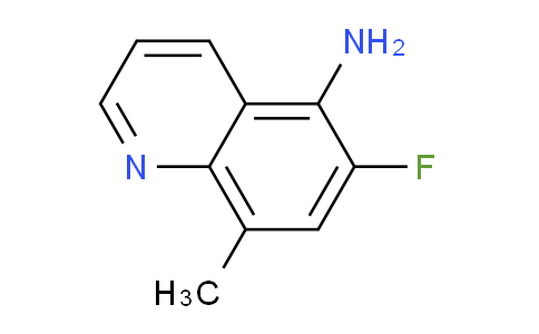 CAS No. 1420794-34-8, 6-Fluoro-8-methylquinolin-5-amine