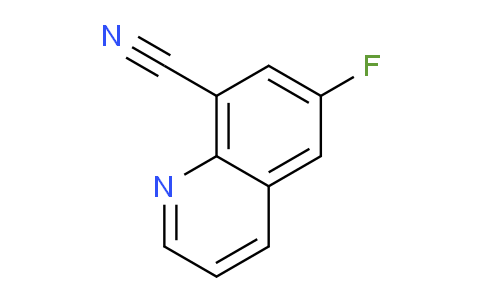 CAS No. 1368394-42-6, 6-Fluoroquinoline-8-carbonitrile