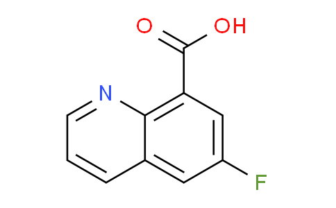 CAS No. 1306605-84-4, 6-Fluoroquinoline-8-carboxylic acid