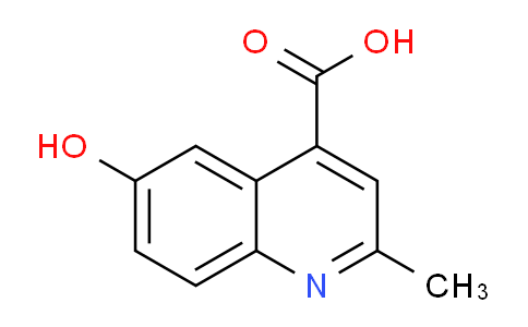 CAS No. 50741-53-2, 6-Hydroxy-2-methylquinoline-4-carboxylic acid