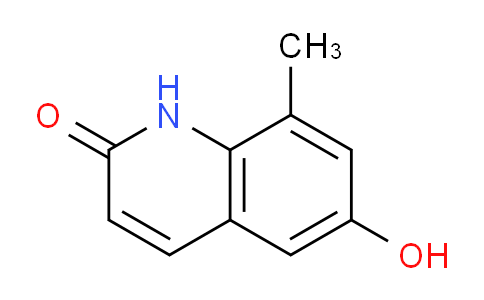 CAS No. 143268-86-4, 6-Hydroxy-8-methylquinolin-2(1H)-one