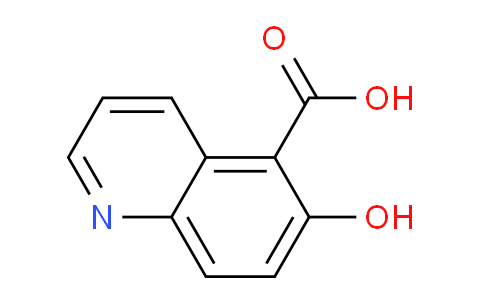 CAS No. 27230-42-8, 6-Hydroxyquinoline-5-carboxylic acid