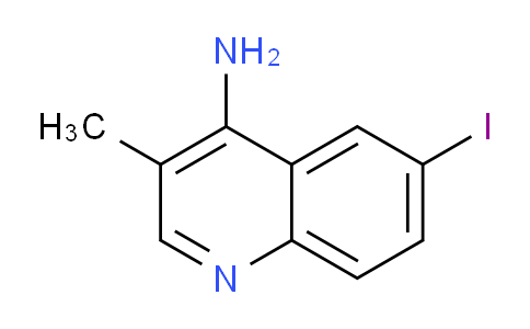 CAS No. 1146298-65-8, 6-Iodo-3-methylquinolin-4-amine