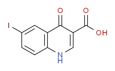 CAS No. 302949-02-6, 6-Iodo-4-oxo-1,4-dihydroquinoline-3-carboxylic acid
