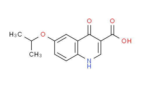 CAS No. 692764-52-6, 6-Isopropoxy-4-oxo-1,4-dihydroquinoline-3-carboxylic acid