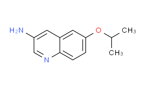 CAS No. 1365940-88-0, 6-Isopropoxyquinolin-3-amine