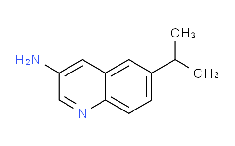 CAS No. 1181970-85-3, 6-Isopropylquinolin-3-amine