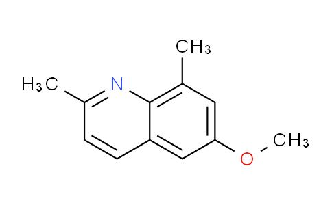 CAS No. 1202655-65-9, 6-Methoxy-2,8-dimethylquinoline