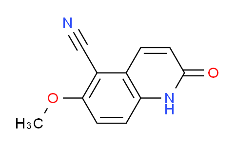 CAS No. 1420790-69-7, 6-Methoxy-2-oxo-1,2-dihydroquinoline-5-carbonitrile
