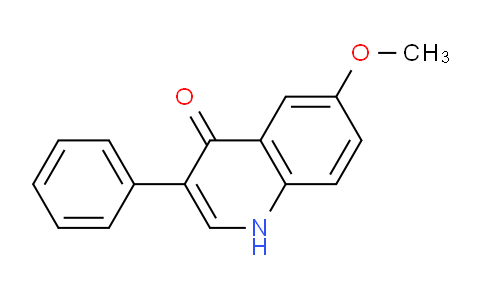 CAS No. 327592-86-9, 6-Methoxy-3-phenylquinolin-4(1H)-one