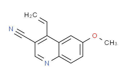 CAS No. 872714-54-0, 6-Methoxy-4-vinylquinoline-3-carbonitrile