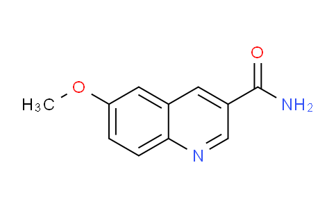 CAS No. 71083-30-2, 6-Methoxyquinoline-3-carboxamide