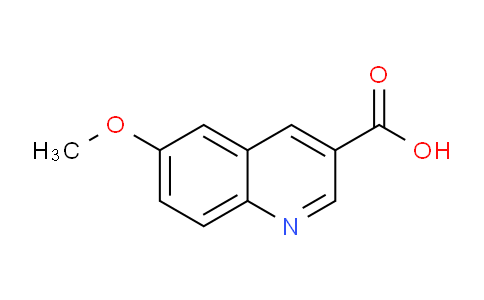 CAS No. 71082-47-8, 6-Methoxyquinoline-3-carboxylic acid