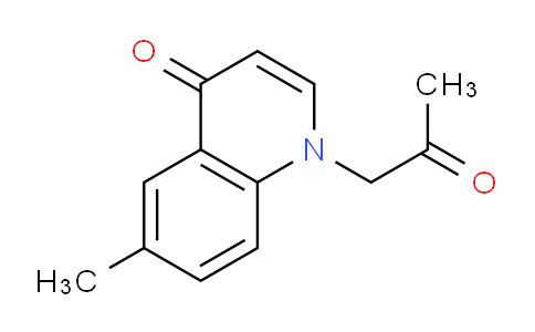 CAS No. 1210851-97-0, 6-Methyl-1-(2-oxopropyl)quinolin-4(1H)-one
