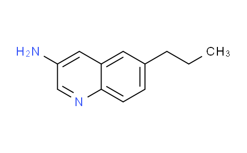 CAS No. 1365938-69-7, 6-Propylquinolin-3-amine