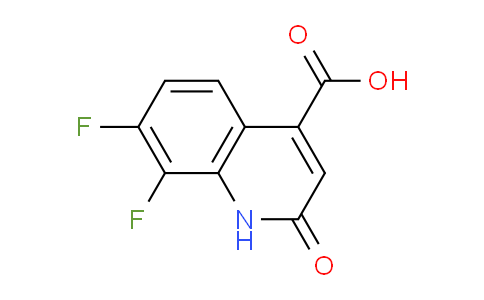 CAS No. 1125702-49-9, 7,8-Difluoro-2-oxo-1,2-dihydroquinoline-4-carboxylic acid