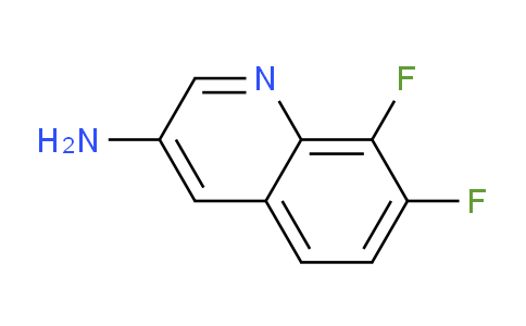 CAS No. 318685-32-4, 7,8-Difluoroquinolin-3-amine