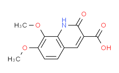 CAS No. 800412-45-7, 7,8-Dimethoxy-2-oxo-1,2-dihydroquinoline-3-carboxylic acid