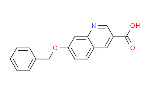 CAS No. 474659-30-8, 7-(Benzyloxy)quinoline-3-carboxylic acid