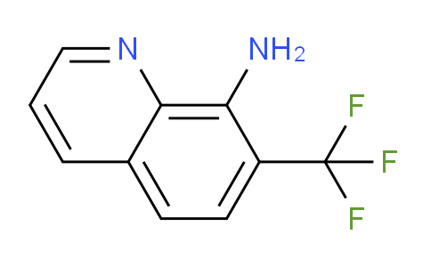 CAS No. 313-16-6, 7-(Trifluoromethyl)quinolin-8-amine