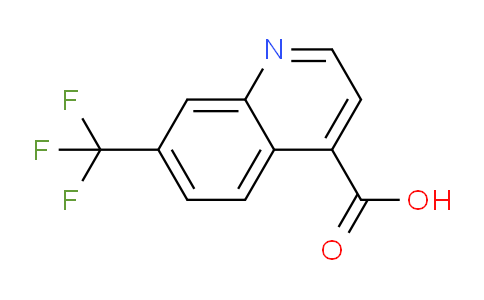 CAS No. 31009-02-6, 7-(Trifluoromethyl)quinoline-4-carboxylic acid