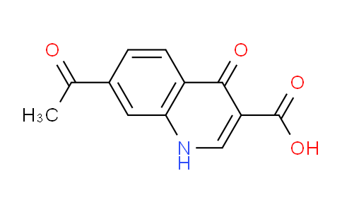 CAS No. 51726-78-4, 7-Acetyl-4-oxo-1,4-dihydroquinoline-3-carboxylic acid