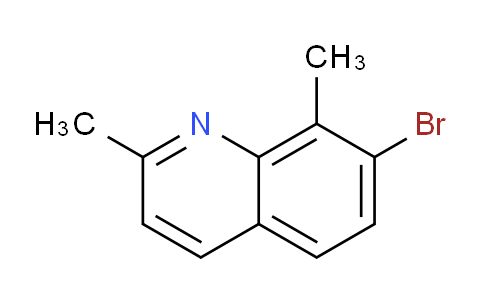 CAS No. 1189106-33-9, 7-Bromo-2,8-dimethylquinoline