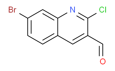 CAS No. 136812-31-2, 7-Bromo-2-chloroquinoline-3-carbaldehyde