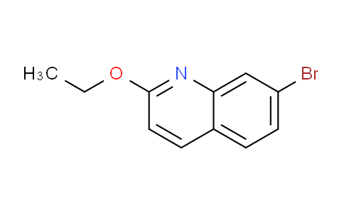 CAS No. 1223559-68-9, 7-Bromo-2-ethoxyquinoline
