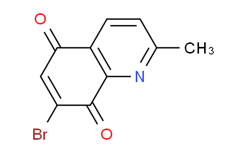 CAS No. 180208-53-1, 7-Bromo-2-methylquinoline-5,8-dione